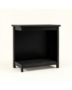 Juniper Dale Freestanding Laundry Folding Counter - Black (synthetic illustration; no displayed measurements)