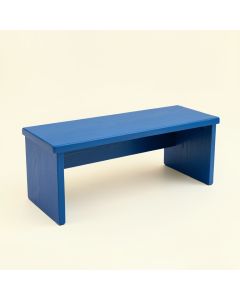 Slate Dale Indoor Bench - Blue (synthetic illustration; no displayed measurements)