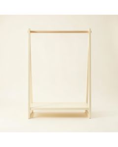 Alder Brook Empty Garment Rack - Cream (synthetic illustration; no displayed measurements)