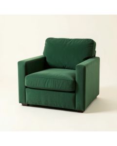 Glen Arc Upholstered Armchair (synthetic illustration; no displayed measurements)