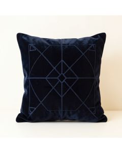 Moss Canyon Filled Accent Pillow - Navy (synthetic illustration; no displayed measurements)