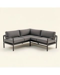 Bhanmati Patio Sectional With Cushions (synthetic illustration; no displayed measurements)