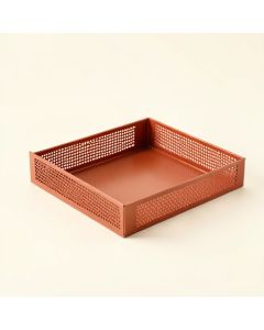 Ridge Arc Empty Under-Desk Cable Tray (synthetic illustration; no displayed measurements)