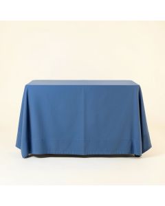 Brook Crossing Flat Bed Sheet - Blue (synthetic illustration; no displayed measurements)