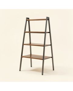 Dawud 64 '' H X 30 '' W Metal Ladder Bookcase (synthetic illustration; no displayed measurements)