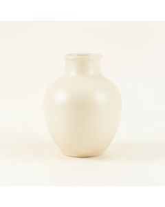 Bay Branch Empty Decorative Vase - Cream (synthetic illustration; no displayed measurements)