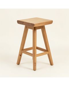 Elrosa Solid Wood 24.25 '' Counter Stool (synthetic illustration; no displayed measurements)