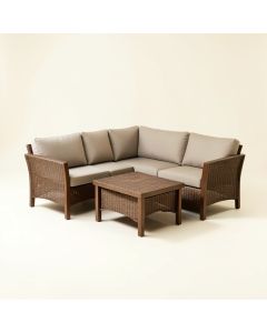 Sevdi Outdoor 3 Piece Seating Group With Cushions (synthetic illustration; no displayed measurements)