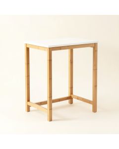Ash Arc Freestanding Laundry Folding Counter (synthetic illustration; no displayed measurements)