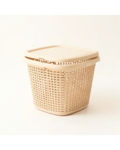 Sage Bridge Laundry Hamper - Beige (synthetic illustration; no displayed measurements)
