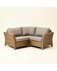 Andranik Outdoor 5 Piece Rattan Sofa Seating Group With Cushions (synthetic illustration; no displayed measurements)