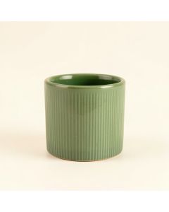 Heath Crest Empty Candle Holder - Green (synthetic illustration; no displayed measurements)