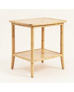 Aspen Falls Side Table - Beige (synthetic illustration; no displayed measurements)
