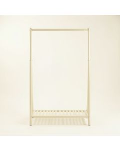 Wren Arc Empty Garment Rack - Ivory (synthetic illustration; no displayed measurements)