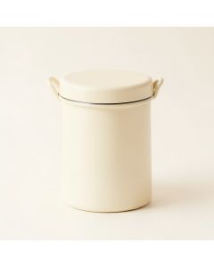 Glen Dale Storage Canister With Lid - Ivory (synthetic illustration; no displayed measurements)