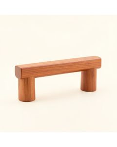 Birch Branch Cabinet Handle Without Packaging - Terracotta (synthetic illustration; no displayed measurements)