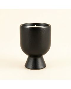 Cedar Crossing Empty Candle Holder - Black (synthetic illustration; no displayed measurements)