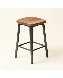 Maureen Swivel Solid Wood Adjustable Height Bar Stool (synthetic illustration; no displayed measurements)