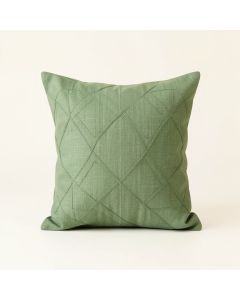 Lake Bridge Filled Accent Pillow - Green (synthetic illustration; no displayed measurements)