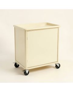 Vale Brook Empty Rolling Workshop Cart - Ivory (synthetic illustration; no displayed measurements)