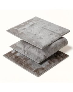 Castellano 3 Piece Gray/Brown Area Rug Set (synthetic illustration; no displayed measurements)
