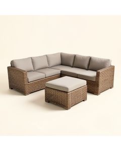 Patio 8 Piece Rattan Sectional Seating Group With Cushions (synthetic illustration; no displayed measurements)