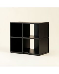 Lake Crossing Desktop Shelving Unit - Black (synthetic illustration; no displayed measurements)