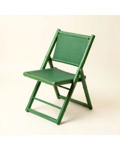 River Dale Folding Outdoor Chair - Green (synthetic illustration; no displayed measurements)