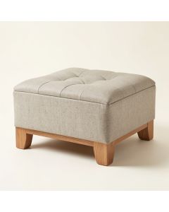 Dollard Round Button Tufted Storage Ottoman (synthetic illustration; no displayed measurements)