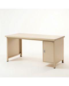 Slate Dale Empty Workshop Workbench - Beige (synthetic illustration; no displayed measurements)