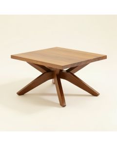 Skakke Extendable Cross Legs Coffee Table (synthetic illustration; no displayed measurements)