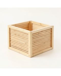 Birch Bridge Empty Furniture-Style Litter Enclosure - Ivory (synthetic illustration; no displayed measurements)