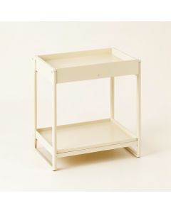 Ridge Bend Empty Coffee-Station Organizer - Ivory (synthetic illustration; no displayed measurements)