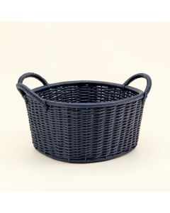 Aspen Brook Empty Storage Basket - Navy (synthetic illustration; no displayed measurements)