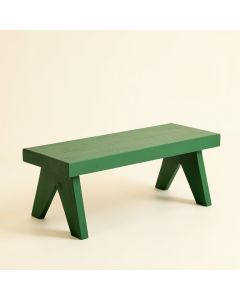 Heath Bluff Indoor Bench - Green (synthetic illustration; no displayed measurements)