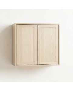 Cliff Dell Wall-Mounted Entry Cabinet - Beige (synthetic illustration; no displayed measurements)