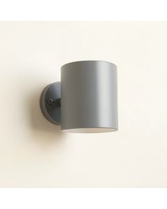 Ash Brook Wall Sconce Mounted On A Plain Wall - Gray (synthetic illustration; no displayed measurements)