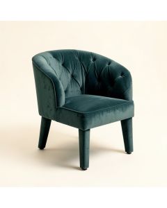Stonefort Tufted Velvet Upholstered Dining Chair (synthetic illustration; no displayed measurements)