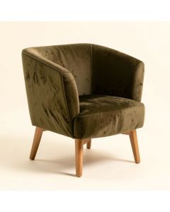 35.37 '' Wide Velvet Wingback Chair (synthetic illustration; no displayed measurements)