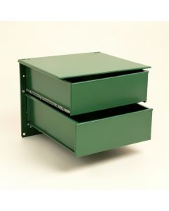 Stone Crest Under-Desk Drawer Unit - Green (synthetic illustration; no displayed measurements)