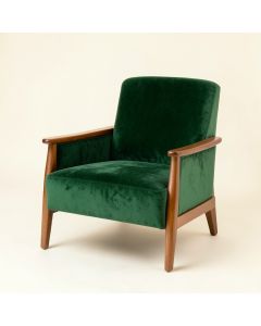 Linden Crossing Upholstered Armchair - Green (synthetic illustration; no displayed measurements)