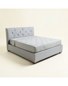 Mercer Tufted Upholstered Platform Bed (synthetic illustration; no displayed measurements)