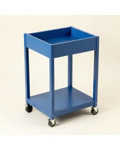 Spruce Dell Empty Rolling Workshop Cart - Blue (synthetic illustration; no displayed measurements)