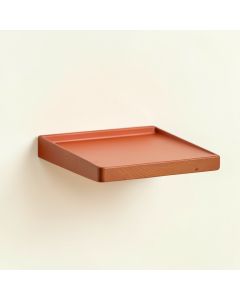 Harbor Crossing Wall-Mounted Cat Perch - Terracotta (synthetic illustration; no displayed measurements)