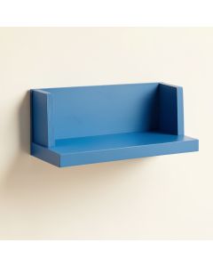 Summit Bend Wall-Mounted Shelf - Blue (synthetic illustration; no displayed measurements)