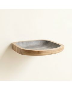 Ridge Branch Wall-Mounted Cat Perch - Gray (synthetic illustration; no displayed measurements)
