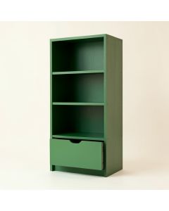 Heath Crest Narrow Cubby Tower - Green (synthetic illustration; no displayed measurements)