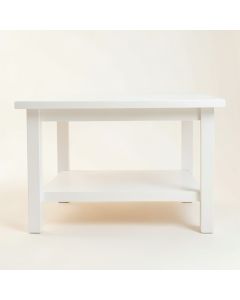 Hazel Dale Empty Workshop Workbench - White (synthetic illustration; no displayed measurements)