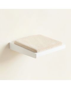 Slate Bluff Wall-Mounted Cat Perch - White (synthetic illustration; no displayed measurements)