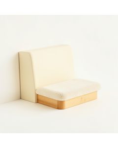 Ridge Falls Wall-Mounted Cat Perch - Cream (synthetic illustration; no displayed measurements)